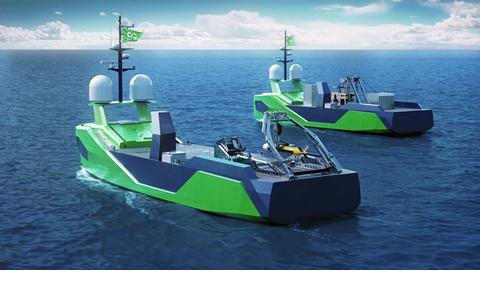 Ocean Infinity Armada Fleet